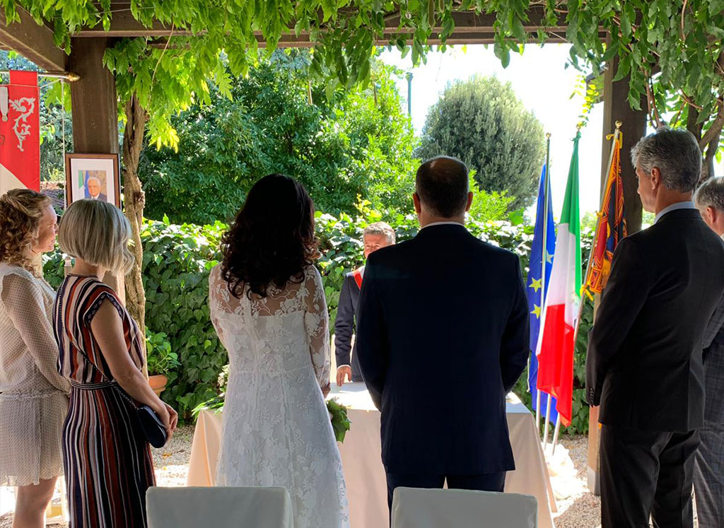 Rito civile in location Matrimonio